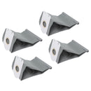 4 Pieces Vacuum Cleaner Dust Bags Replacement Non Woven Fabric Dust Collection Bag for Philips FC9071 FC8134 FC8613 FC8614