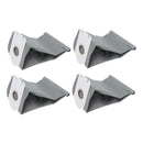 4 Pieces Vacuum Cleaner Dust Bags Replacement Non Woven Fabric Dust Collection Bag for Philips FC9071 FC8134 FC8613 FC8614