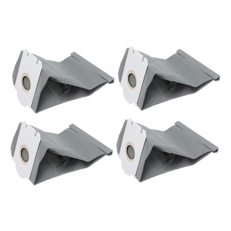 4 Pieces Vacuum Cleaner Dust Bags Replacement Non Woven Fabric Dust Collection Bag for Philips FC9071 FC8134 FC8613 FC8614