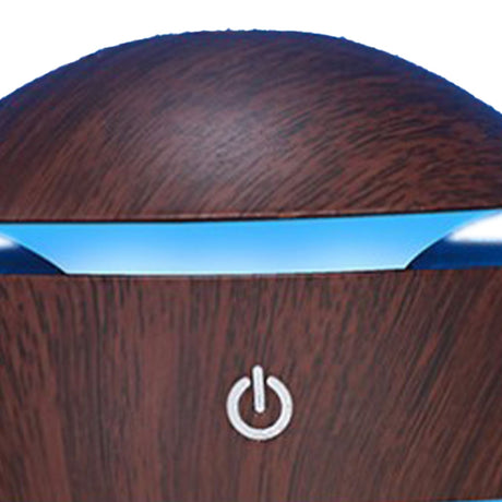 Wood Grain Humidifier Compact Portable 5V 2W USB Humidifier for Bedrooms Living Rooms Office Car