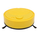 Robot Vacuum Cleaner Multifunctional USB Charging Mini Smart Sweeping Robot for Wooden Flooring Tile Carpet Yellow