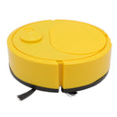 Robot Vacuum Cleaner Multifunctional USB Charging Mini Smart Sweeping Robot for Wooden Flooring Tile Carpet Yellow