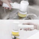 Electric Spin Scrubber Professional Cordless USB Rechargeable Automatic Handheld Cleaning Brush for Bathroom Kitchen