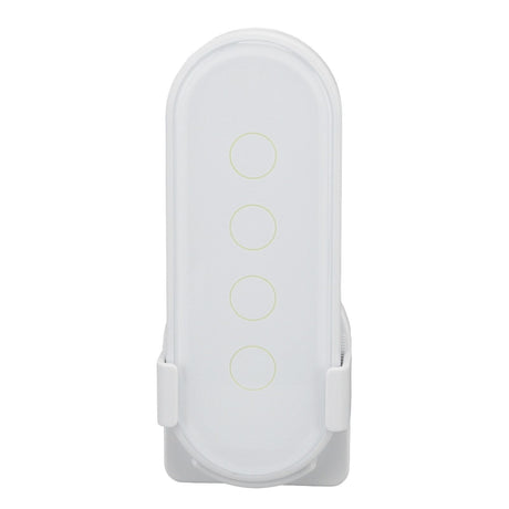 Wifi Wireless Smart Button for ZigBee for TUYA 4 Buttons 3 Way Remote Control for Home White