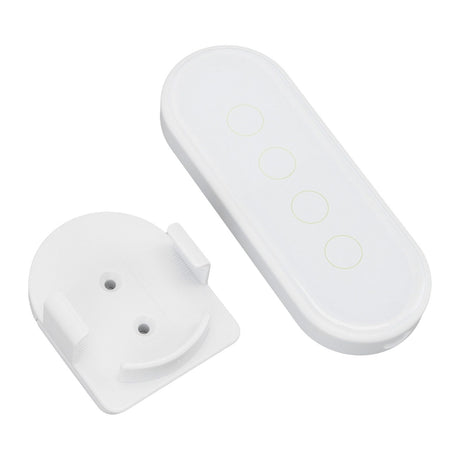 Wifi Wireless Smart Button for ZigBee for TUYA 4 Buttons 3 Way Remote Control for Home White