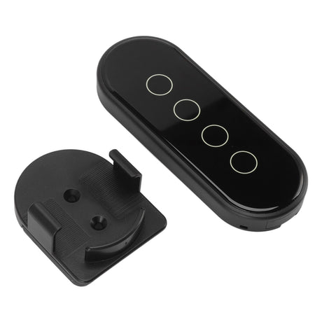 Wifi Wireless Smart Button for ZigBee for TUYA 4 Buttons 3 Way Remote Control for Home Black