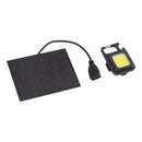 Monocrystalline Solar LED Light 5W IP68 Waterproof USB Rechargeable Solar Panel Light for Outdoor Camping