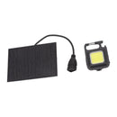 Monocrystalline Solar LED Light 5W IP68 Waterproof USB Rechargeable Solar Panel Light for Outdoor Camping