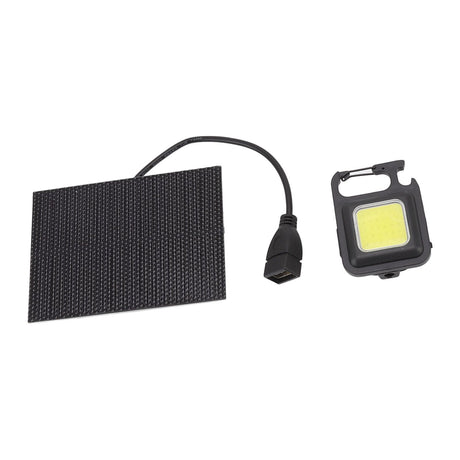 Monocrystalline Solar LED Light 5W IP68 Waterproof USB Rechargeable Solar Panel Light for Outdoor Camping