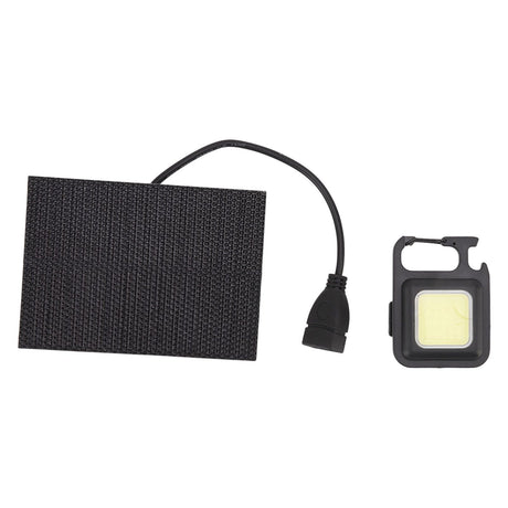 Monocrystalline Solar LED Light 5W IP68 Waterproof USB Rechargeable Solar Panel Light for Outdoor Camping