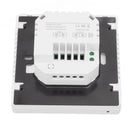 Smart Thermostat Backlit Touch Screen Dual Control Temperature Controller for Floor Heating High Power AC 85V‑240V White