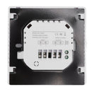 Smart Thermostat Backlit Touch Screen Dual Control Temperature Controller for Floor Heating High Power AC 85V‑240V White