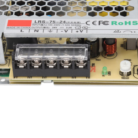 24V Switching Power Supply 3.2A Pure Copper Power Supply Transformer Adapter for Military Equipment 100‑240V
