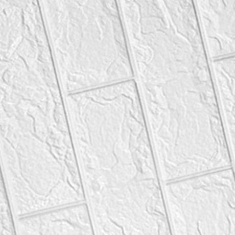3D Wallpaper Self Adhesive Waterproof Cuttable Odorless Faux Brick Wall Panel for Living Room Bedroom White 10pcs