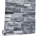 Self Adhesive Wallpaper 3D Simulation Brick Designed Thickened Paper Wall Stickers for Decoration