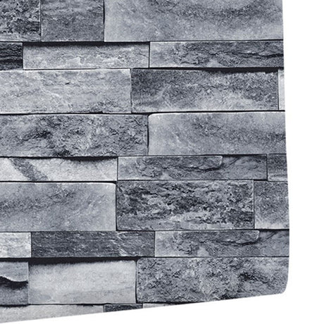 Self Adhesive Wallpaper 3D Simulation Brick Designed Thickened Paper Wall Stickers for Decoration
