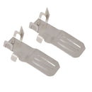 2PCS Measuring Tape Clip Aluminium Alloy with Three Installation Slots Measuring Tape Holder for Woodworking