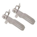 2PCS Measuring Tape Clip Aluminium Alloy with Three Installation Slots Measuring Tape Holder for Woodworking