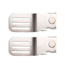 2PCS Measuring Tape Clip Aluminium Alloy with Three Installation Slots Measuring Tape Holder for Woodworking
