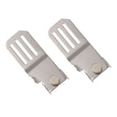 2PCS Measuring Tape Clip Aluminium Alloy with Three Installation Slots Measuring Tape Holder for Woodworking