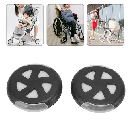 1 Pair Stroller Lights Waterproof Easy to Install LED Stroller Lights Stroller Safety Lights for Wheelchair