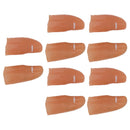 5 Pair Finger Light Up Thumb for Adults Battery Powered LED Light Simple Operation Fake Finger Lights for Halloween Blue