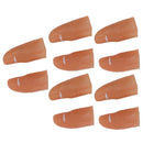 5 Pair Finger Light Up Thumb for Adults Battery Powered LED Light Simple Operation Fake Finger Lights for Halloween Blue