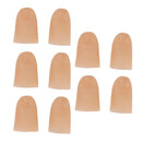 5 Pairs Finger Light Up Thumb PVC 3V 40mAh Battery Powered 4.5cm LED Fake Finger Lights for Performance Prop