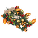 Christmas Wreath Handcrafted Exquisite Reusable Christmas Wreath Pendant Christmas Door Wreath for Fireplace Window