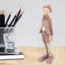 Resin Puppet Ornament Stable Placing Round Slippy Exquisite Desktop Puppet Standing Decoration