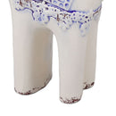 Elephant Ceramic Decor Safe Round Slippy Exquisite Porcelain Elephant Sculpture for Home Office Ornament S