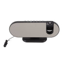 Projection Alarm Clock USB Powered Mirror Display Design High Brightness LED Light Source Ceiling Digital Alarm Clock