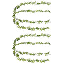 4 Pcs Artificial Wistaria Flower Lifelike Beauty Reusable Simulation Wistaria False Flower