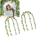 4 Pcs Artificial Wistaria Flower Lifelike Beauty Reusable Simulation Wistaria False Flower