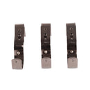 3Pcs Curtain Rod Hook Holder Iron Bracket Universal Design Home Decoration for Bedroom