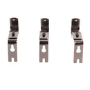 3Pcs Curtain Rod Hook Holder Iron Bracket Universal Design Home Decoration for Bedroom