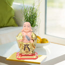 Standing Maitreya Buddha Solar Ornaments Light Energy Sensing Buddha Statue Decoration for Office Home Car Gift Small