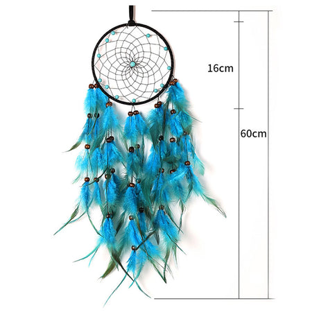 Wall Hanging Dream Catcher with Light Feather Wind Chime Decorative Lamp Home Furnishing Decoration