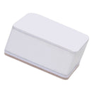 Carbon Steel Furniture Risers Self Adhesive Furniture Lift Anti Slip Low Noise Bed Lifter with Felt Pad for Sofa Couch White