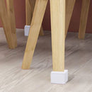 Carbon Steel Furniture Risers Self Adhesive Furniture Lift Anti Slip Low Noise Bed Lifter with Felt Pad for Sofa Couch White