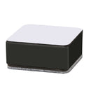 Carbon Steel Furniture Risers Self Adhesive Furniture Lift Anti Slip Low Noise Bed Lifter with Felt Pad for Sofa Couch Black