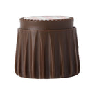 2Pcs Wall Bed Stopper Anti Collision ABS Punch Free Rotatable Mute Bed Anti Shake Tool for Home Brown Small