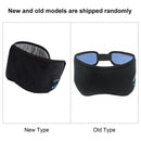 Smart Eye Mask Wireless Bluetooth 5.0 Music Communication Light Shading for Sleep Black