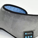 Smart Eye Mask Wireless Bluetooth 5.0 Music Communication Light Shading for Sleep Grey