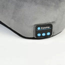 Smart Eye Mask Wireless Bluetooth 5.0 Music Communication Light Shading for Sleep Grey