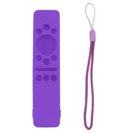 Silicone Protective Cover Case for Samsung Smart TV Remote Control BN59 01259E 1259B 1312A 1312B Purple
