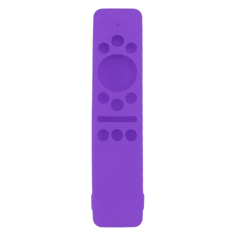 Silicone Protective Cover Case for Samsung Smart TV Remote Control BN59 01259E 1259B 1312A 1312B Purple