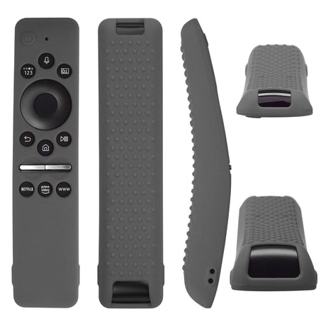 Silicone Protective Cover Case for Samsung Smart TV Remote Control BN59 01259E 1259B 1312A 1312B Gray
