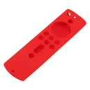 Silicone Protective Case for Fire TV Stick 4K 2018 Remote Control Shockproof Anti Slip Protective Cover Red