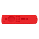 Silicone Protective Case for Fire TV Stick 4K 2018 Remote Control Shockproof Anti Slip Protective Cover Red